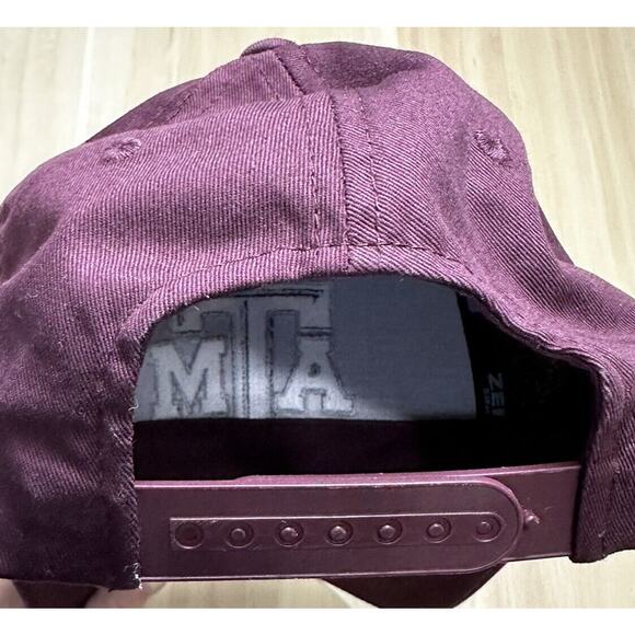 Zephyr Z-Fit Sz M/L Texas A&M Aggies TAMU Cap Hat Maroon Gig ‘Em EUC - Picture 3 of 6